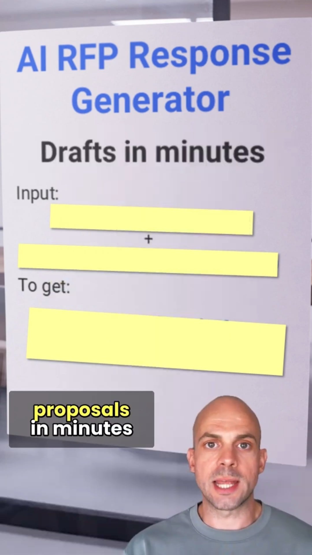 Watch: AI RFP Response Generator overview